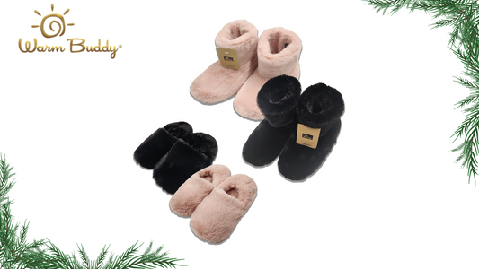 Warm Buddy Cozy Slippers & Booties