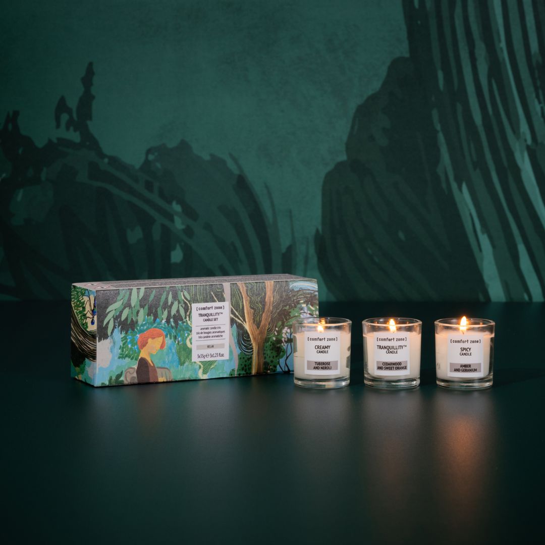 Comfort Zone Mini Tranquility Candles Set