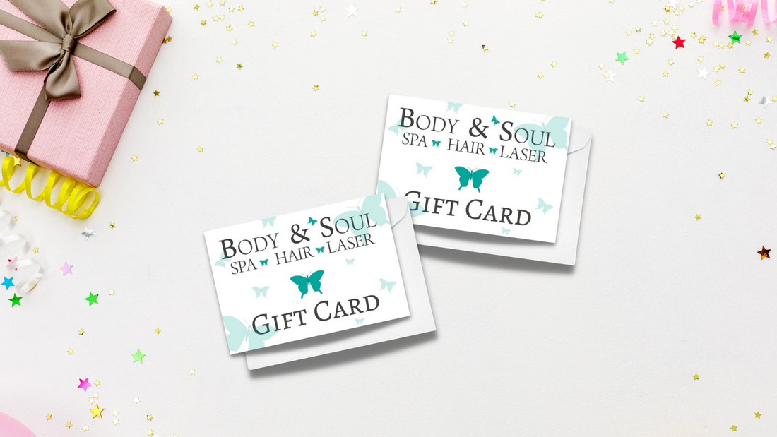 Give the gift of relaxation with Body Soul Day Spa gift cards!