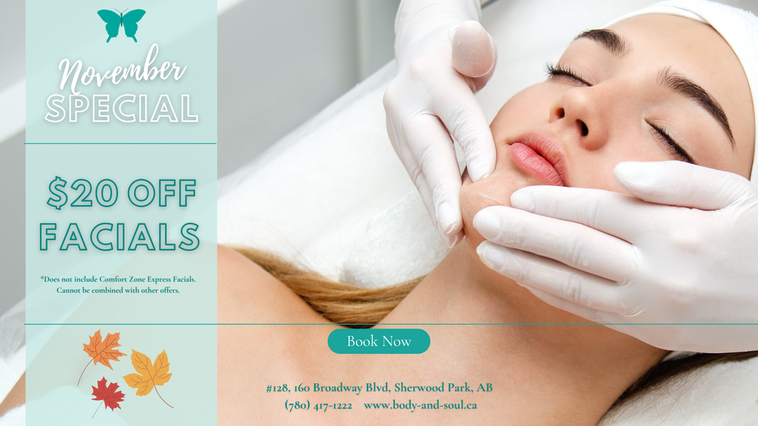 $20 OFF Facials!