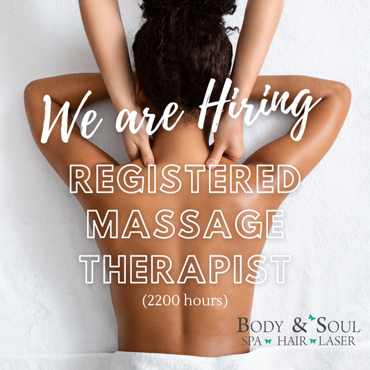 We are Hiring: Massage Therapist