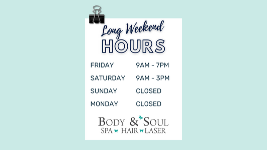 Long Weekend Spa Hours